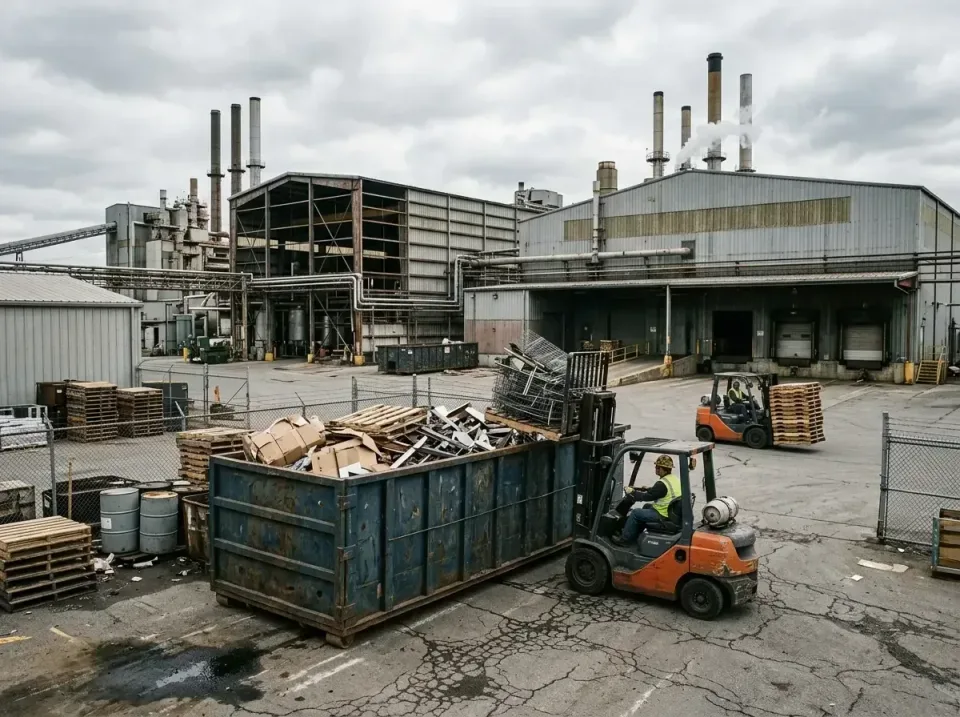 industrial-factory-scrap-conta-003 — frequently asked questions, Cheap Roll-off Dumpster Rentals in Flora, MS
